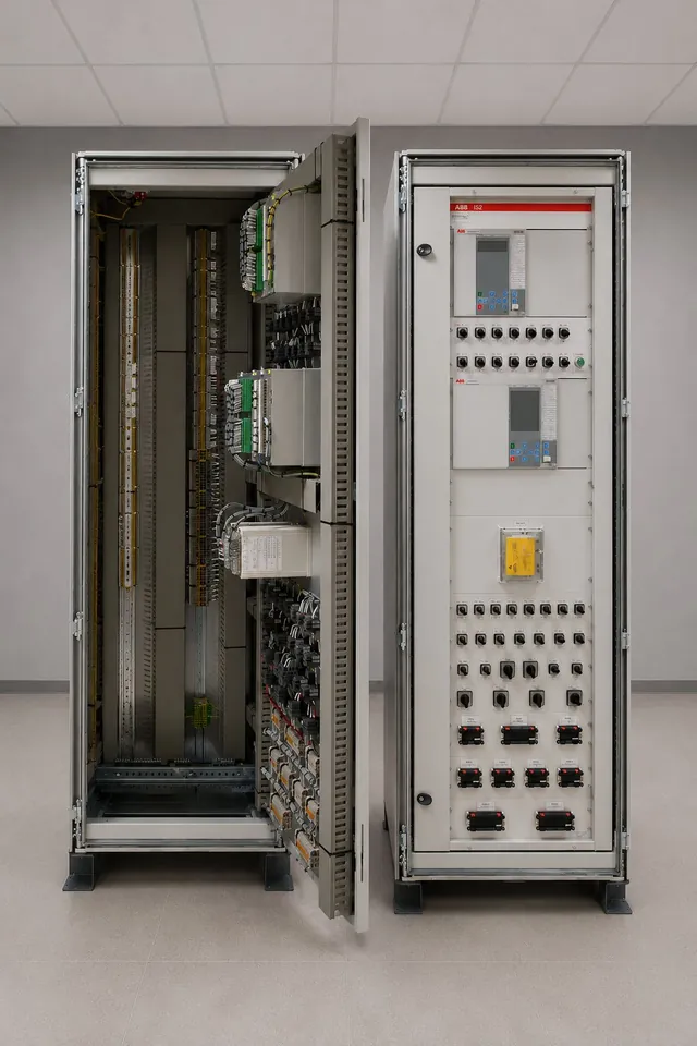 OSY-110 kV control and protection panel with ABB IS2