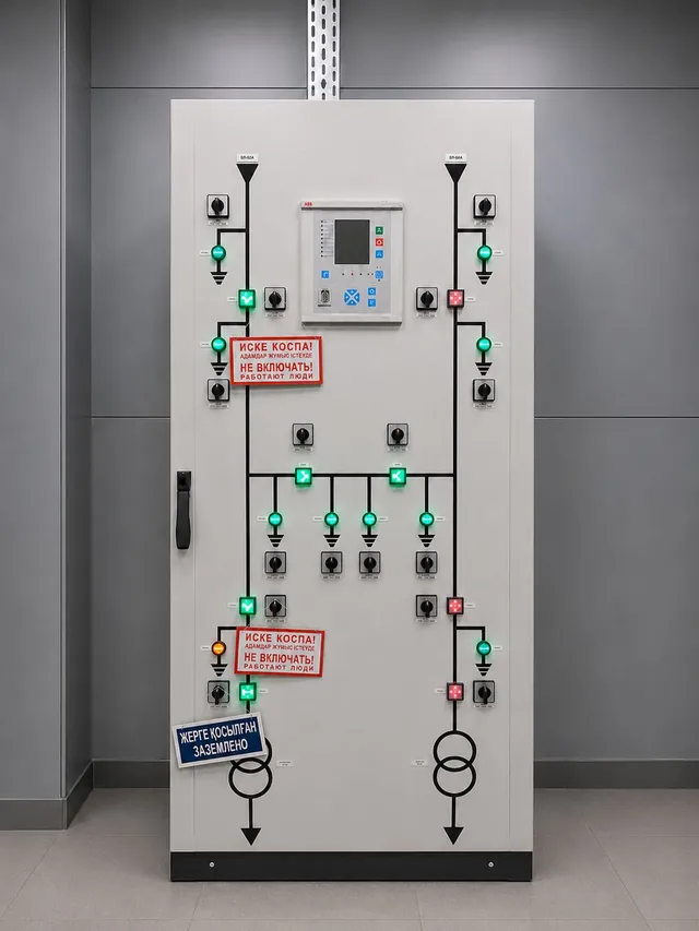 OSY-35 kV control panel at JTI substation