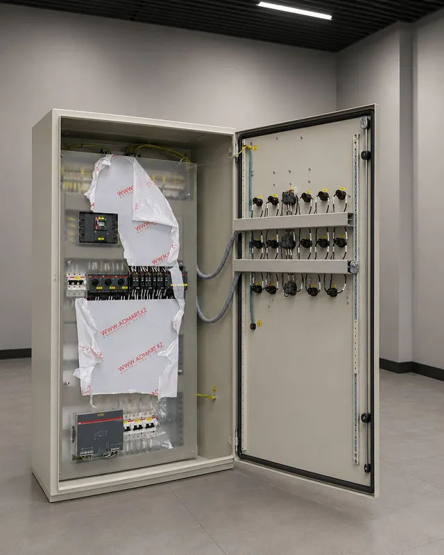 Motor load control and protection panel